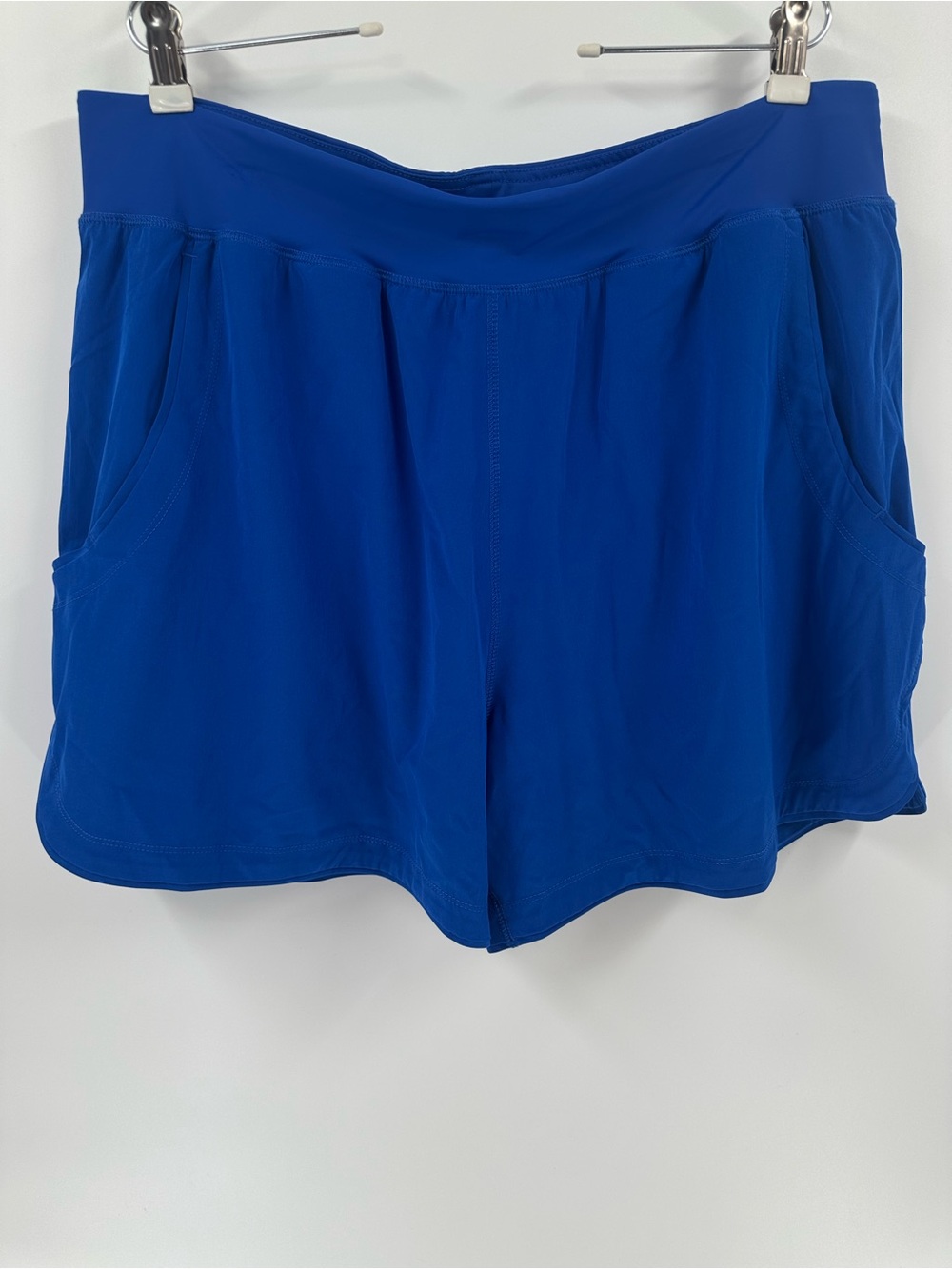 Swimsuits For All Swim Shorts Women Sz 18 Royal Blue Full Coverage Pockets NWOT